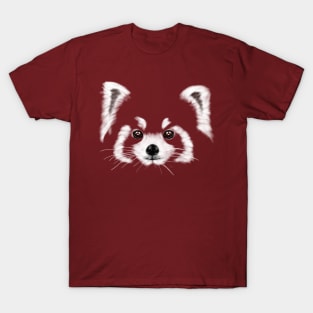 Cute Red Panda Face T-Shirt